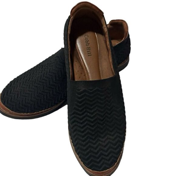 Cobb Hill Black Camryn Washable Slip-On Shoes Size 8.5 - Picture 6 of 9